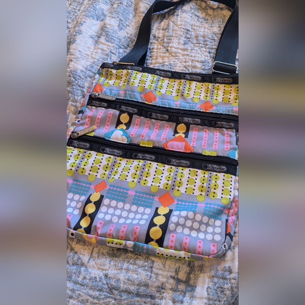 LeSportsac 3-Zip Crossbody
